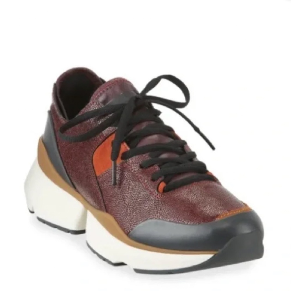 Rag & Bone Manston Runner Sneakers in Merlot – Size 8.5